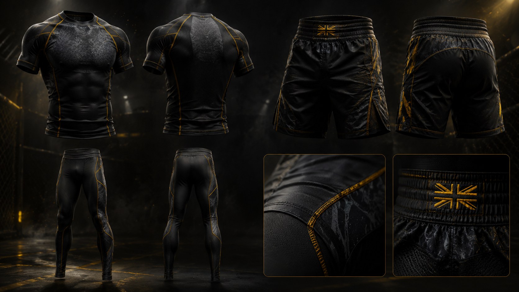 Premium custom combat sportswear range